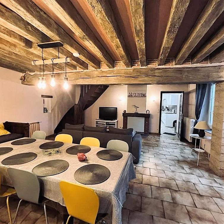 Les Sarmentins Villa Saint-Romain-sur-Cher Exteriör bild